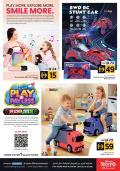 Preview of Nesto ON Fashion BIG DEALS valid from 1 Oct, 2026 | Page: 13 | Products: Battery, Remote, Light, Toys