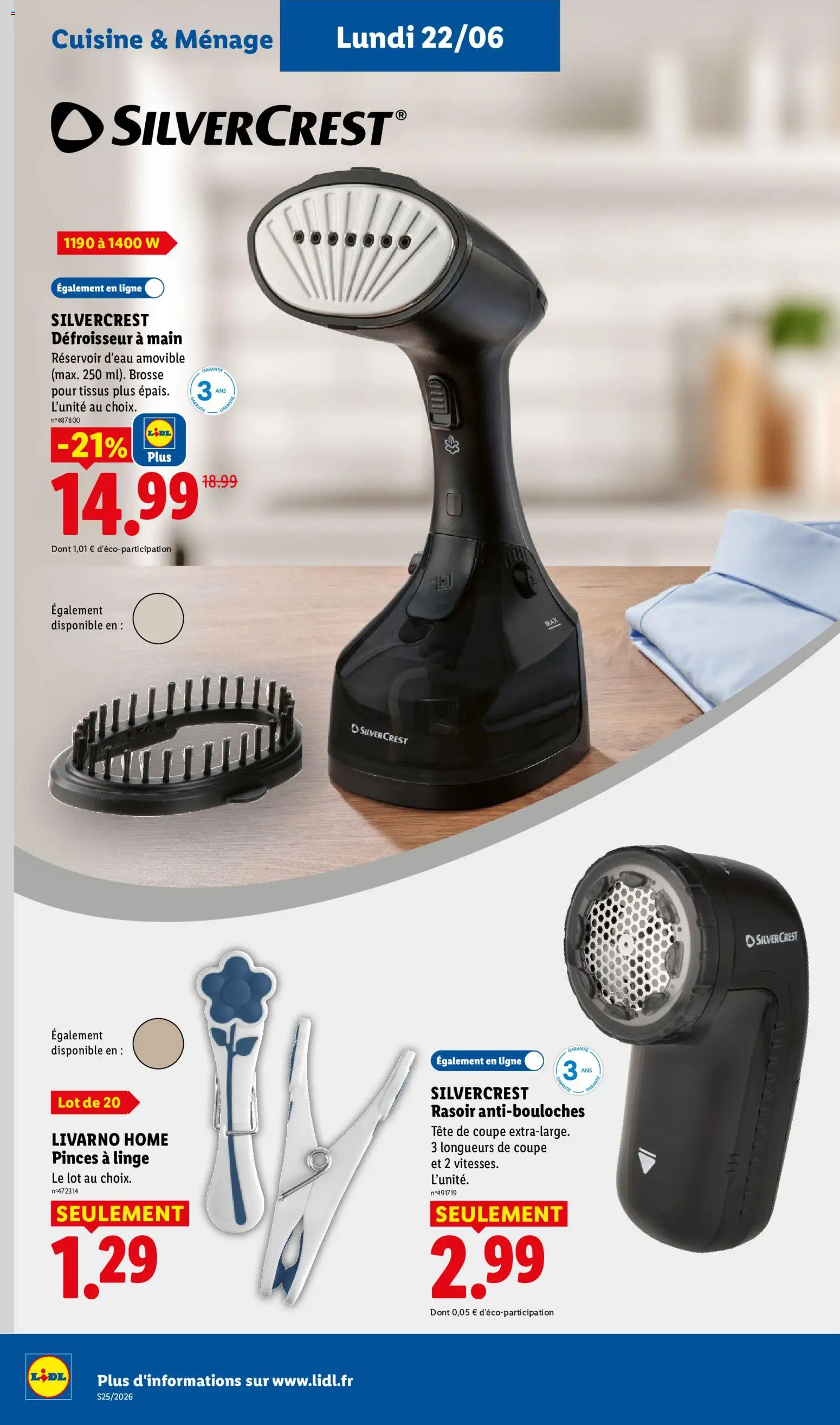 {H1} | Page: 44 | Produits: Pinces, Rasoir, Réservoir d'eau, Rasoir anti-bouloches