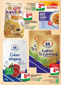 Pogląd oferty "Dino gazetka" - ważna od 22.07.2026 | Strona: 20 | Produkty: Cukier żelujący, Cukier trzcinowy, Ryż, Ryż basmati