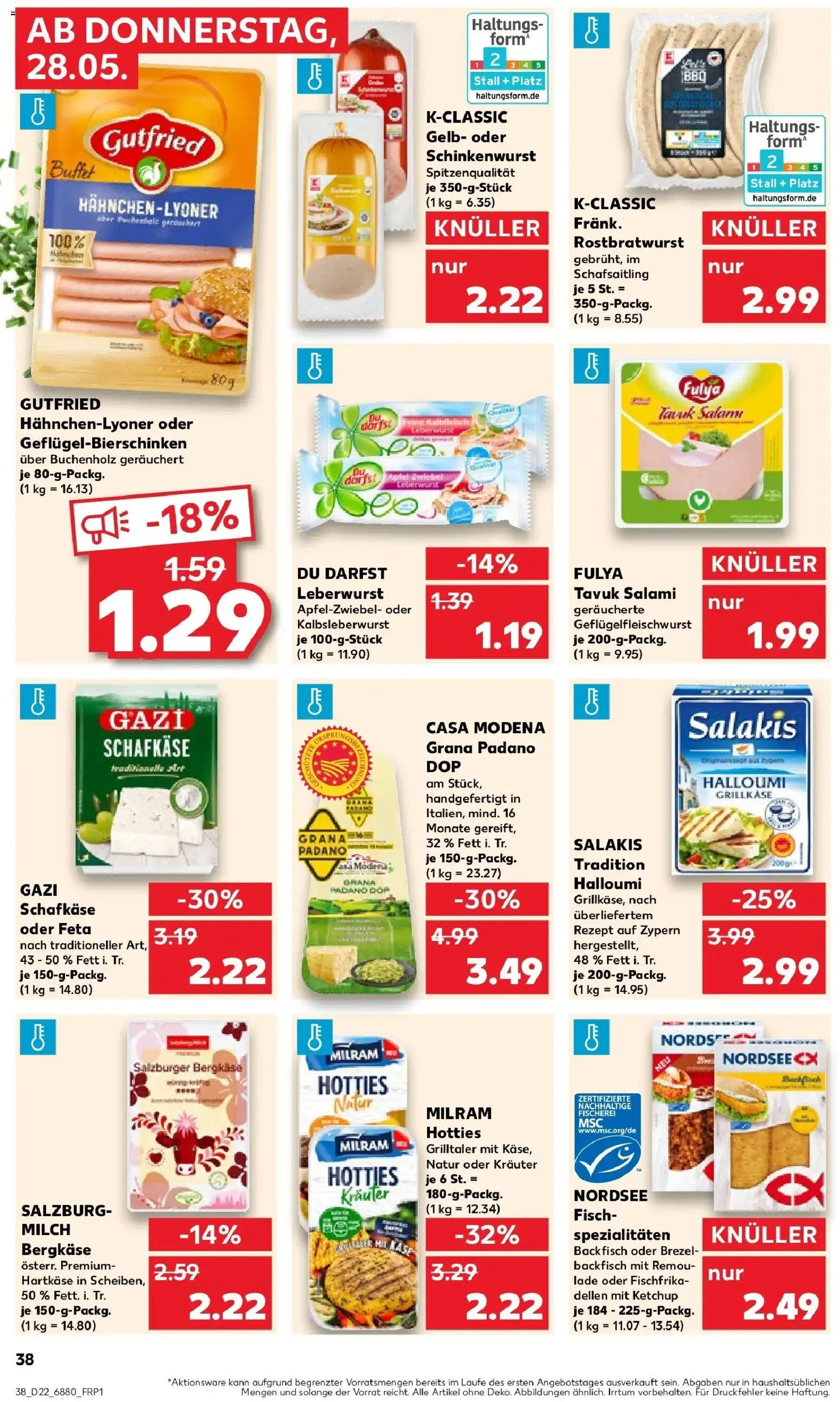Kaufland Prospekt Völklingen – gültig ab 26.05.2026 | Seite: 43 | Produkte: Milch, Käse, Milram, Ketchup