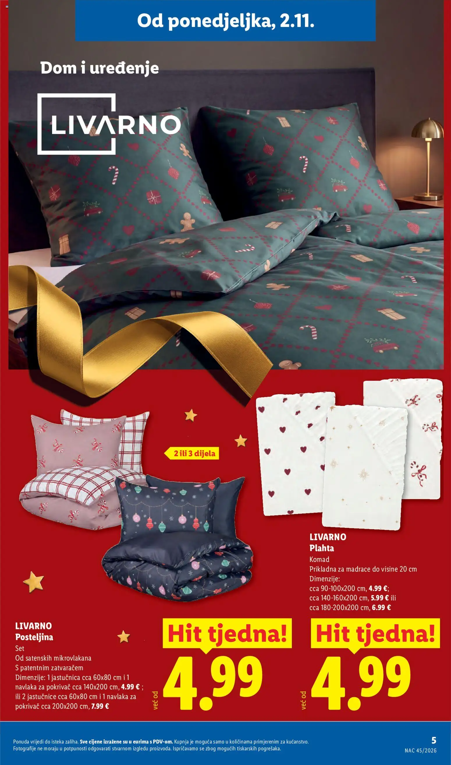 Lidl katalog | vrijedi od 02.11.2026 | Stranica: 5
