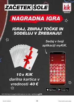 Kik katalog akcije – veljaven od 10.08.2026 | Stran: 14