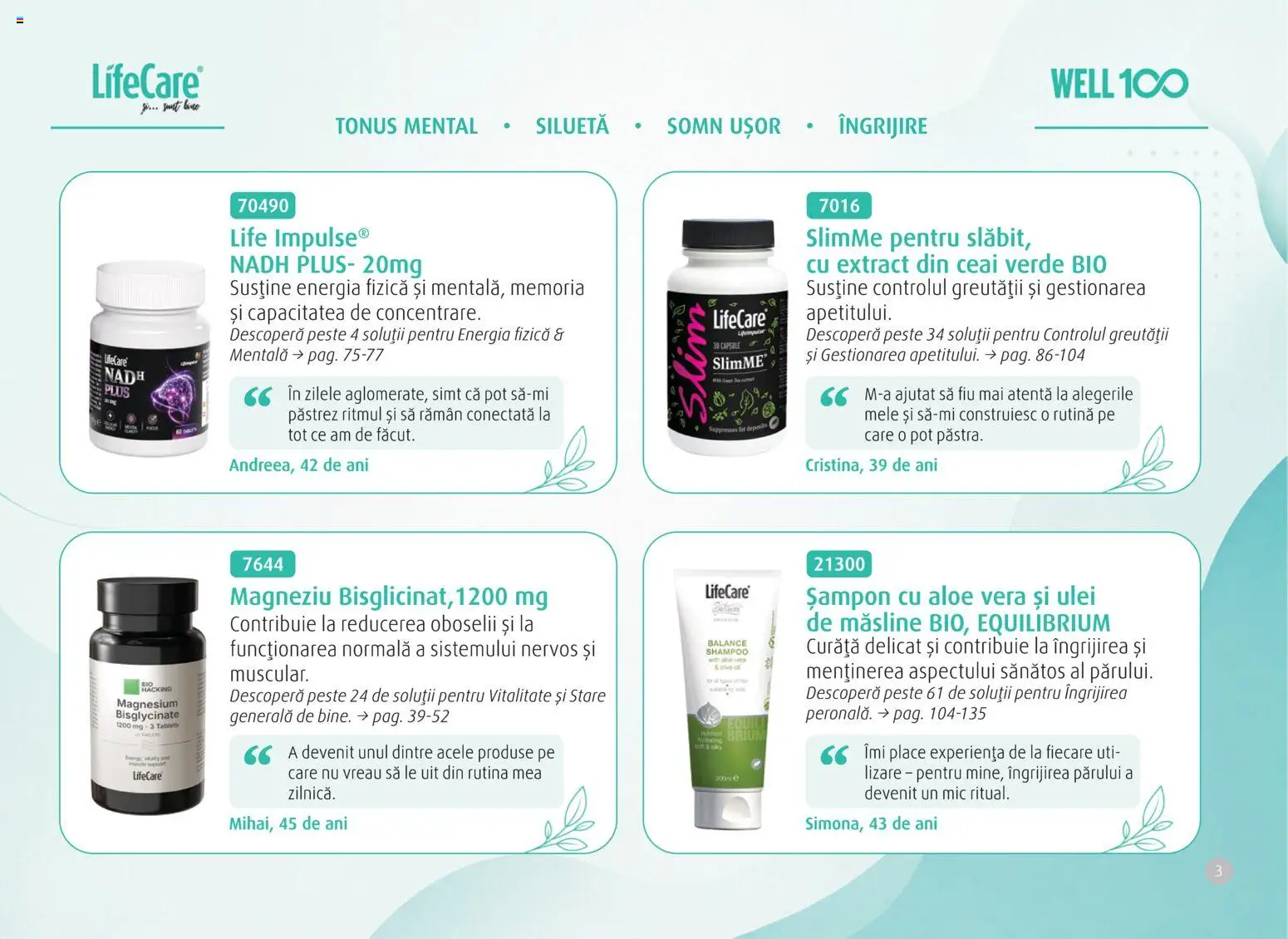 Noul catalog Life Care – valabil de la 01.10.2026 | Pagină: 5 | Produse: Măsline, Ulei, Pește, Ceai