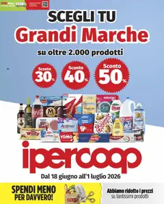 Anteprima del volantino Ipercoop volantino Milano Baggio valido a partire dal 18.06.2026