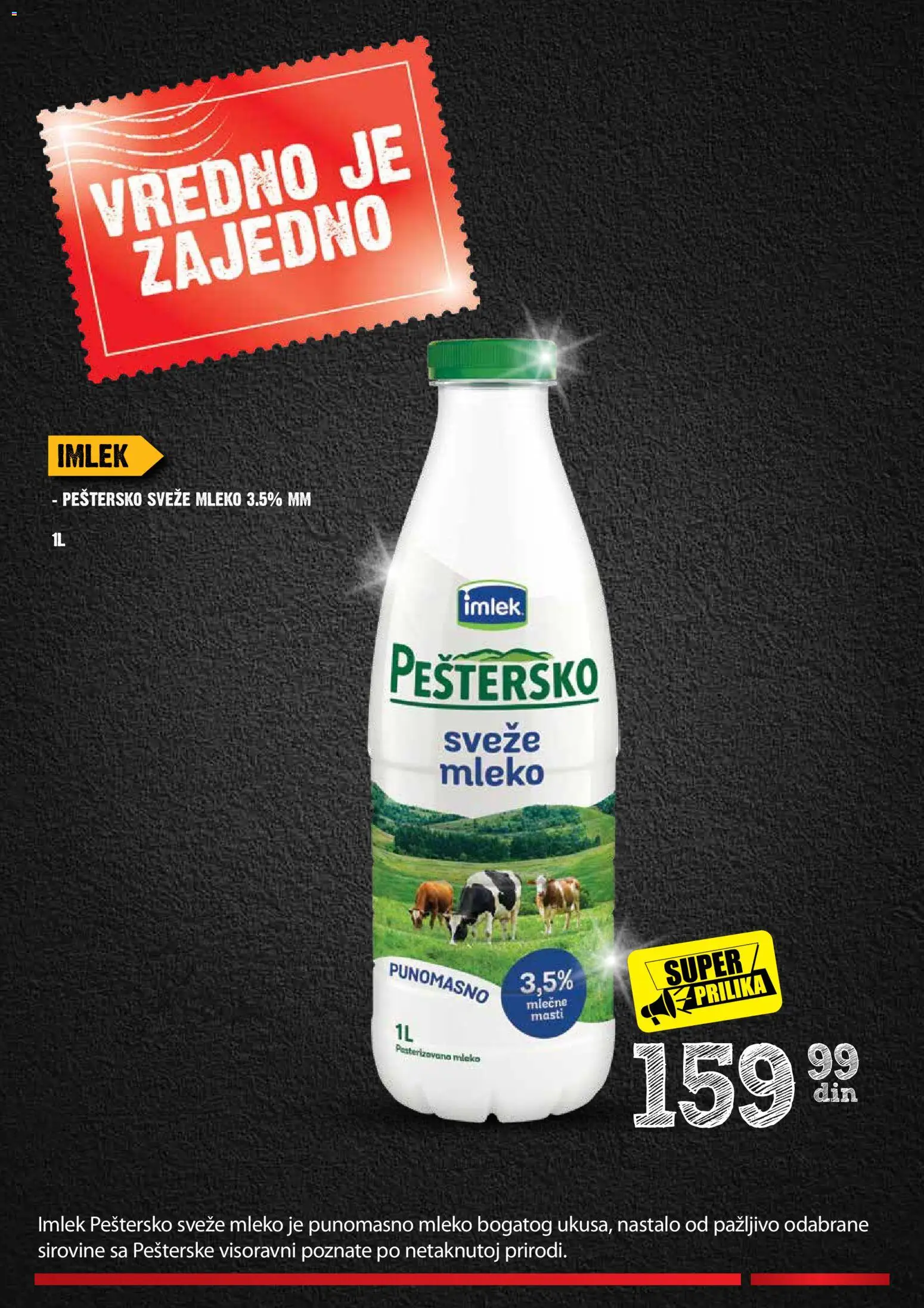 Mercator katalog - važi od 11.06.2026 | Strana: 3 | Proizvode: Sveže mleko, Mleko