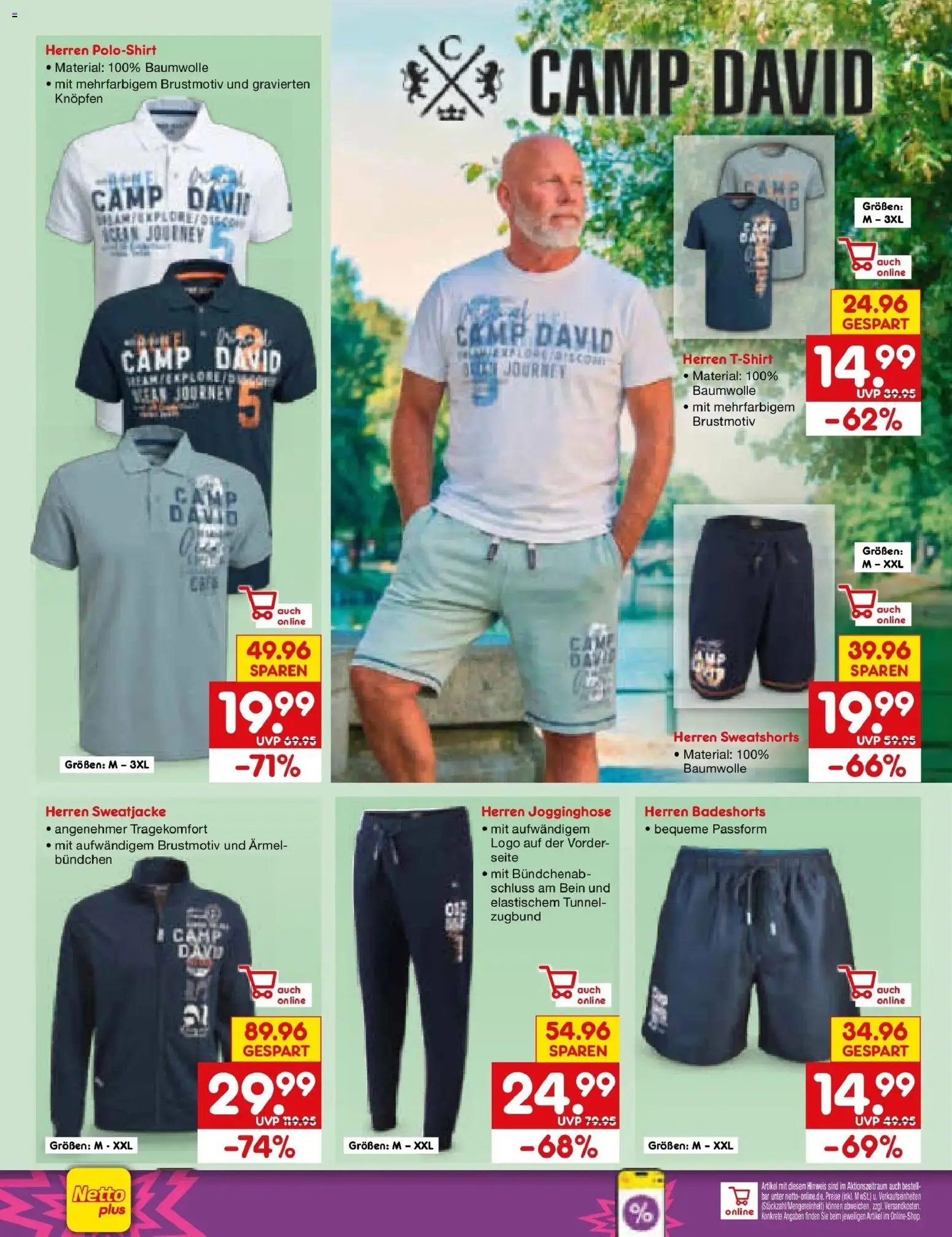 Netto Marken-Discount Prospekt Jüchen	 – gültig ab 10.05.2026 | Seite: 31 | Produkte: Jogginghose, Sweatjacke, Sweatshorts, Poloshirt