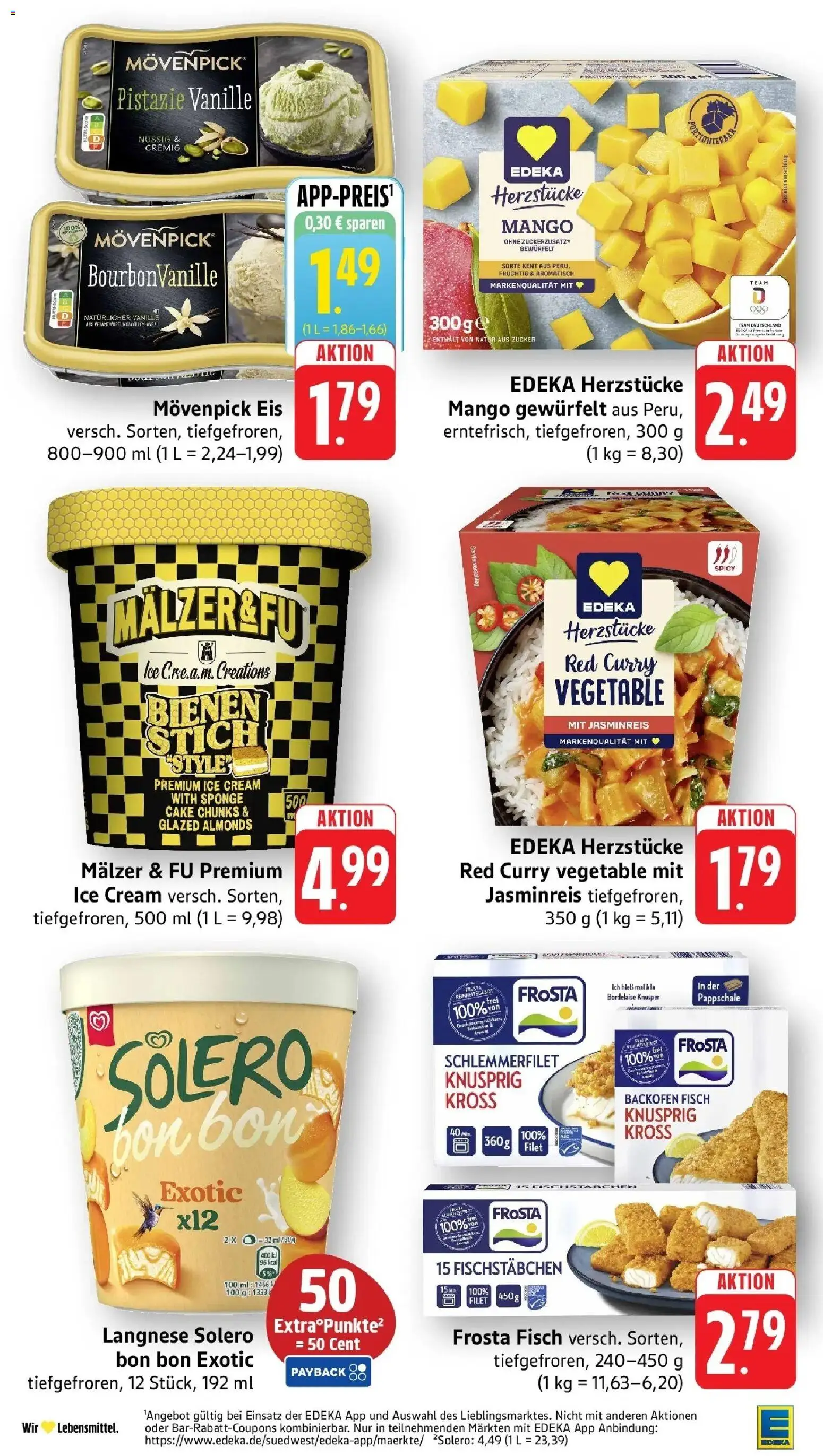 Angebote – gültig ab 27.04.2026 | Seite: 23 | Produkte: Jasminreis, Mango, Backofen, Eis