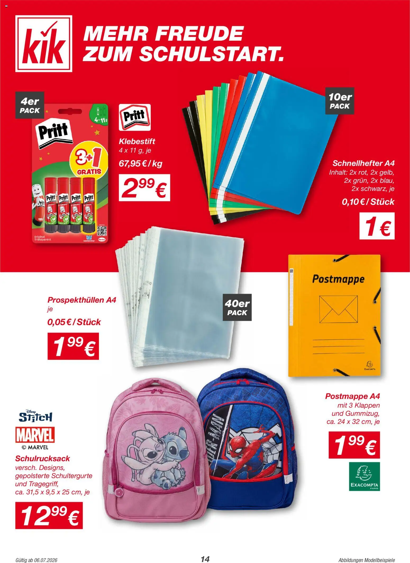 Kik Prospekt aktuell gültig ab 06.07.2026 | Seite: 14