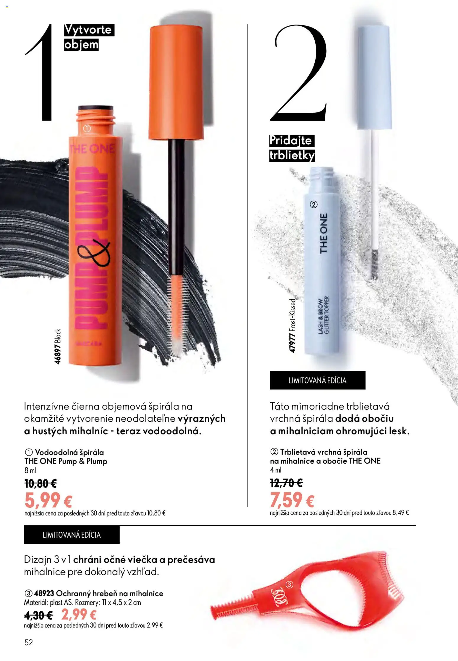 Nové Oriflame akcie – leták je platný od 17.06.2026 | Strana: 52 | Produkty: Hrebeň