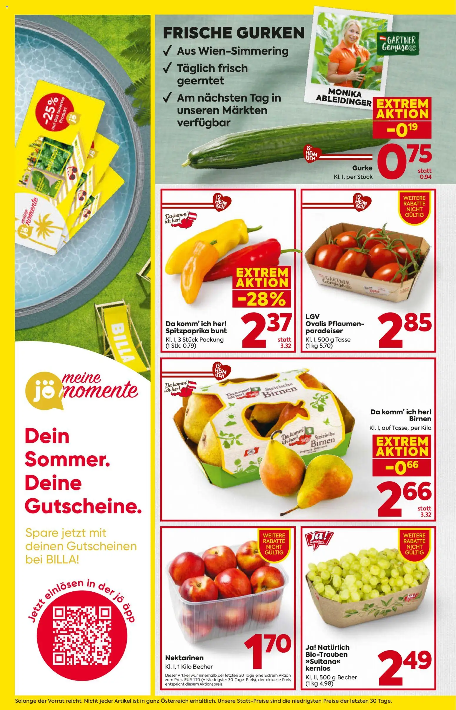 Billa - Flugblatt gültig ab 27.08.2026 | Seite: 8