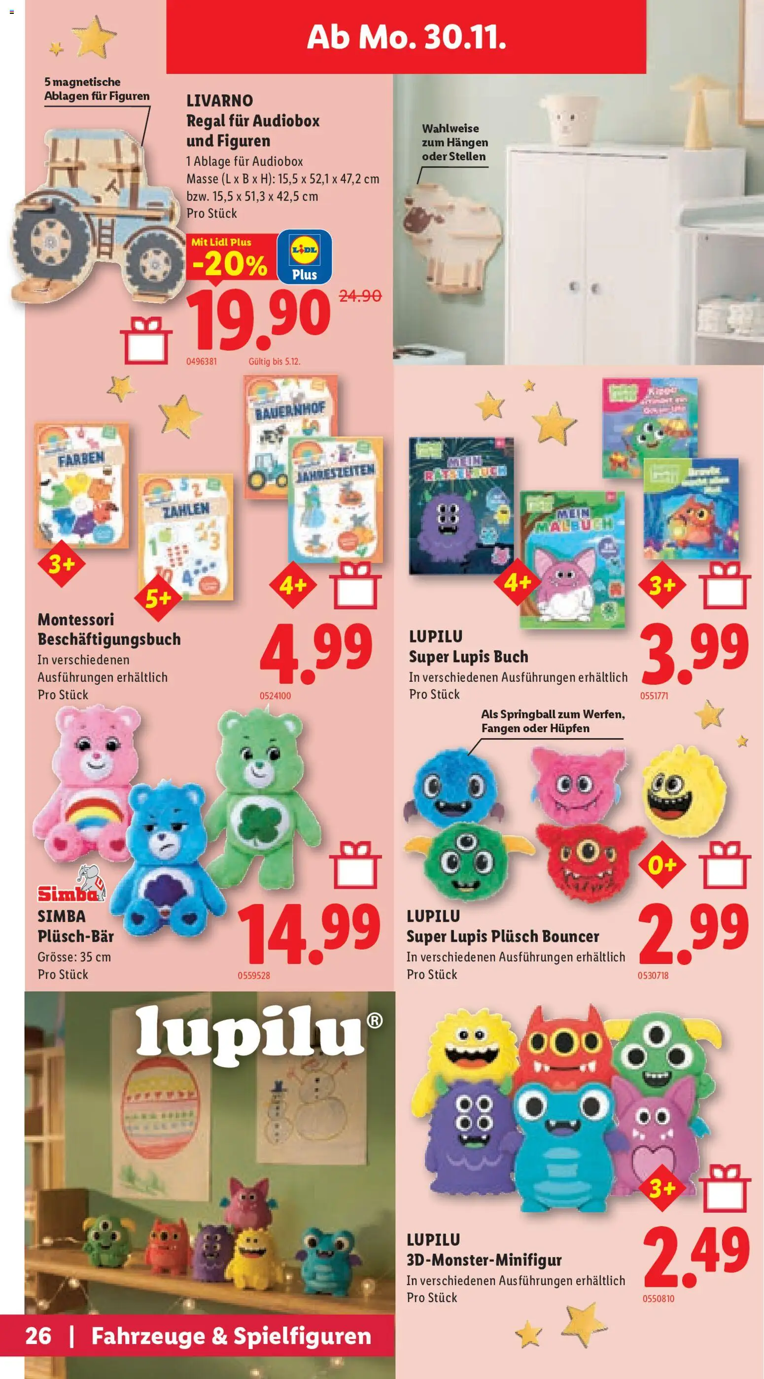Lidl aktionen Spielwaren – gültig ab 29.10.2026 | Seite: 26