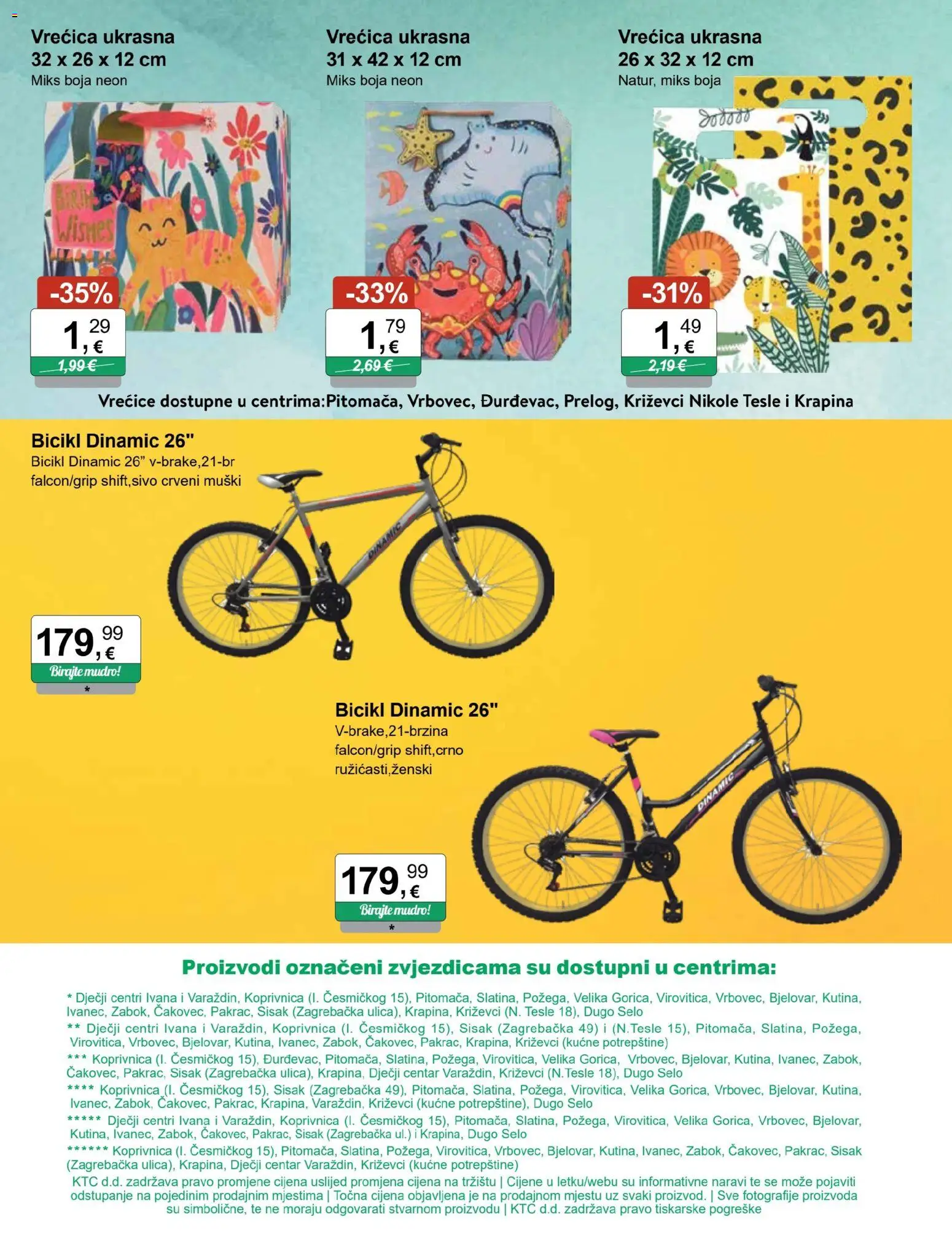 KTC katalog | vrijedi od 01.07.2026 | Stranica: 13 | Proizvodi: Bicikl