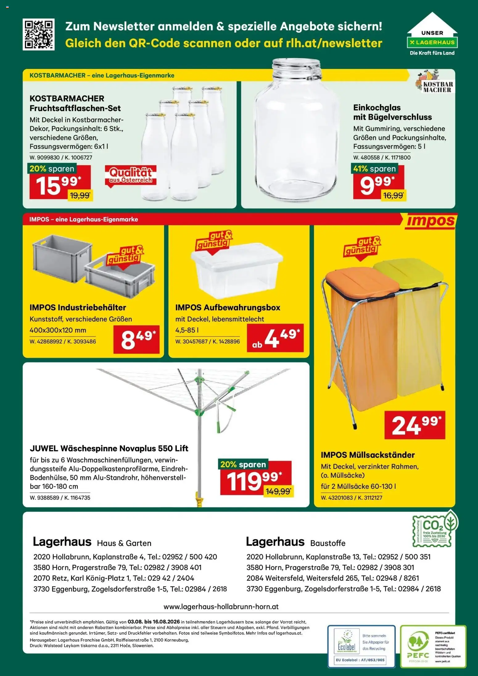 Lagerhaus - Wochen Angebote gültig ab 03.08.2026 | Seite: 6