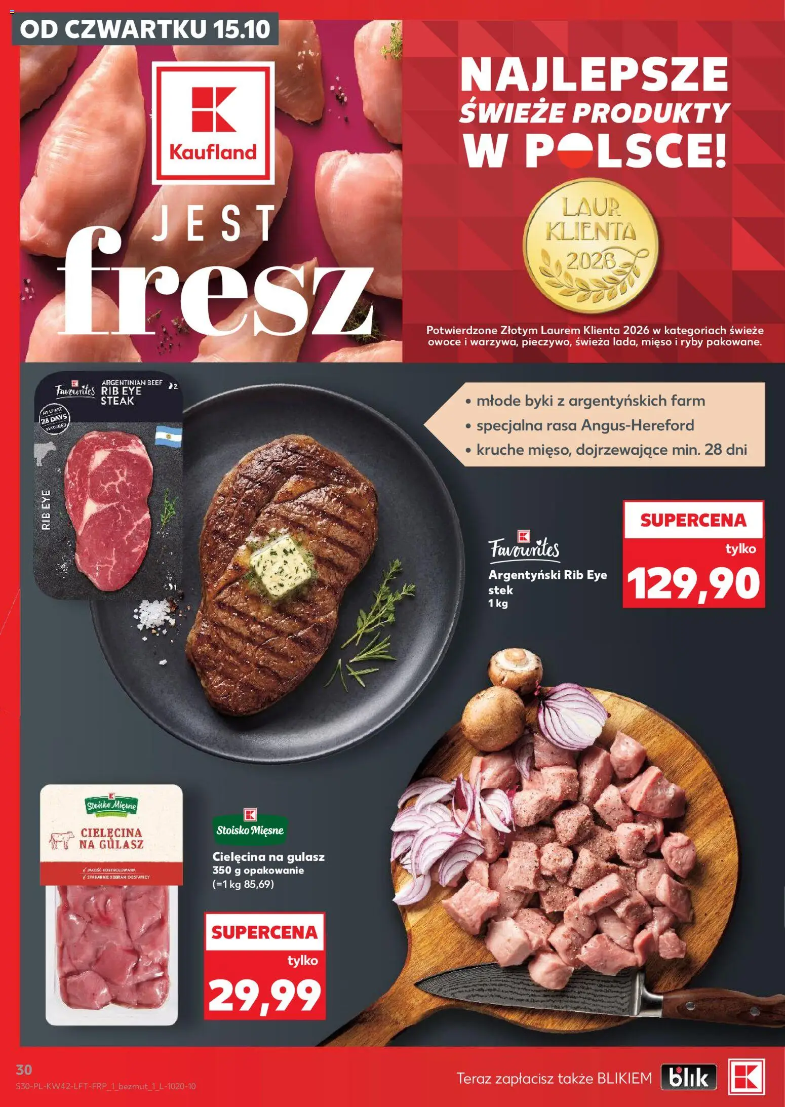 Kaufland gazetka od 15.10.2026 | Strona: 30