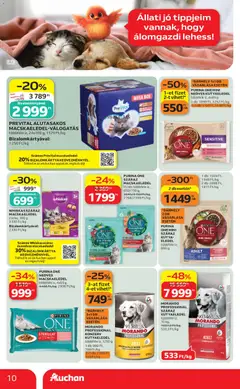 Auchan Szupermarket akciós újság - amely érvényes a következő dátumtól: 2026.09.24. | Oldal: 10