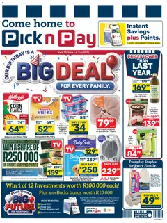 Pick n Pay specials catalogue – valid from 25/06/2026
