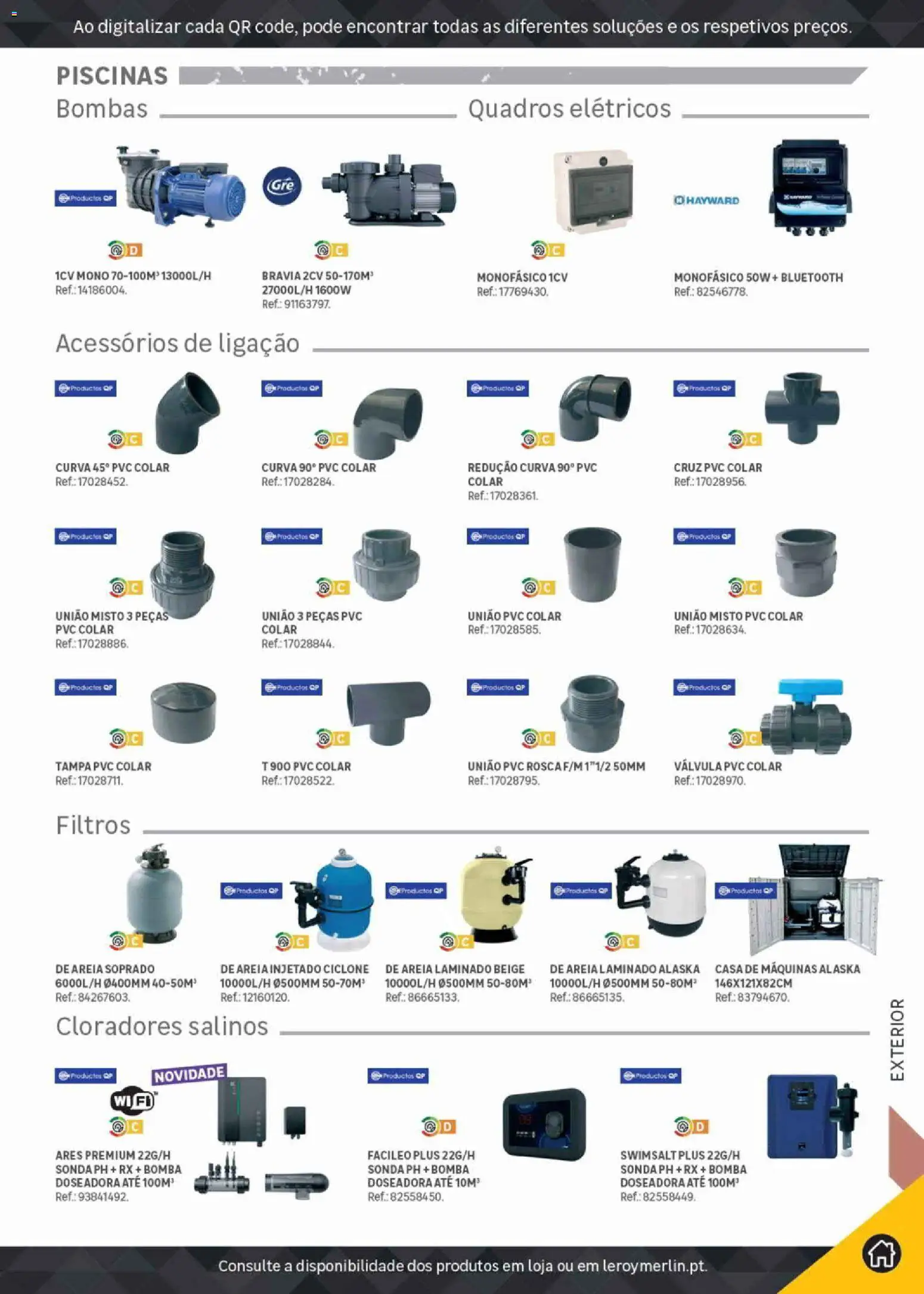 Leroy Merlin Catálogo Pro │ válido de 09.06.2026 | Página: 391 | Produtos: Areia, Piscinas, Colar