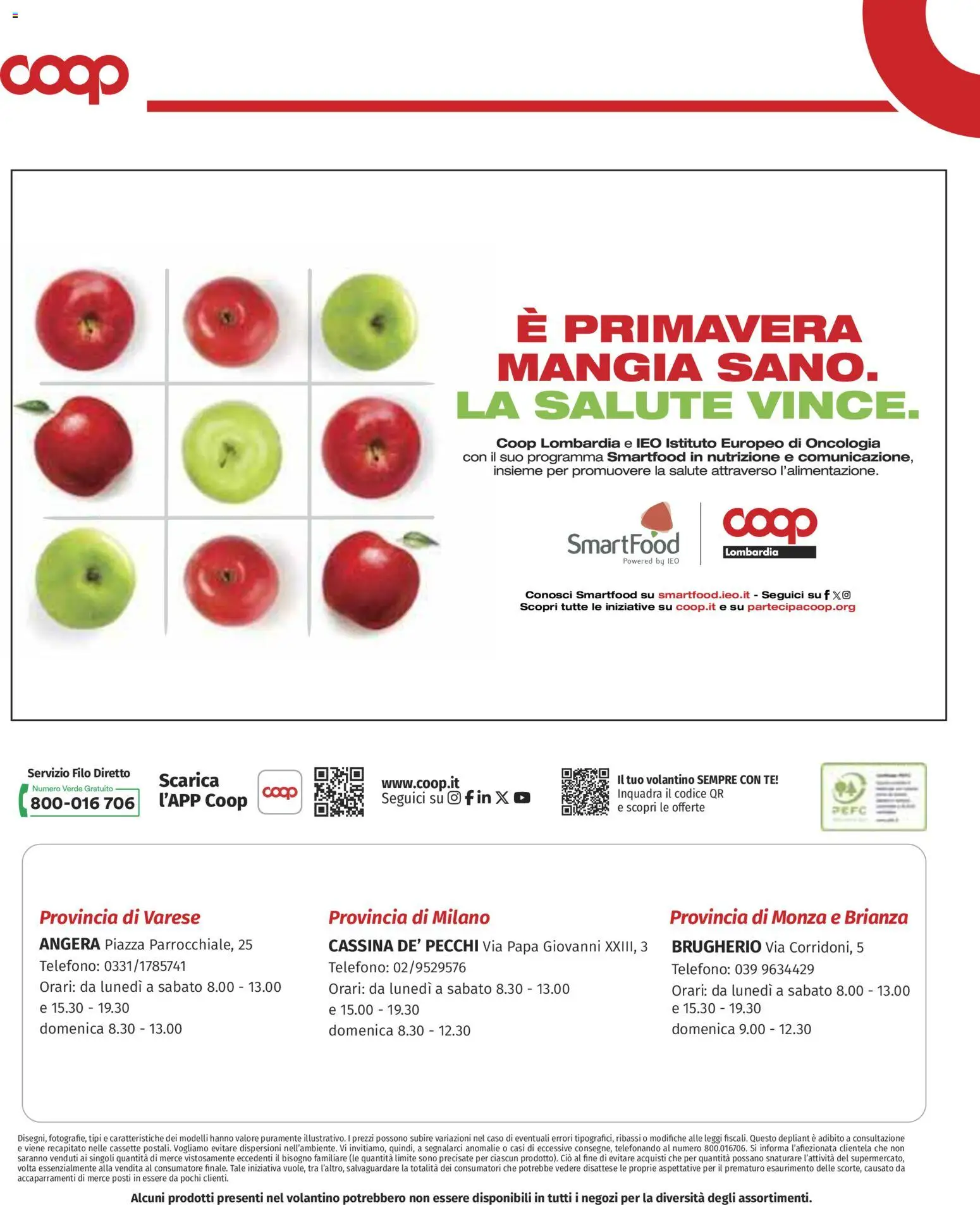 Volantino COOP del 11.06.2026 | Pagina: 11 | Prodotti: Tè, Telefono