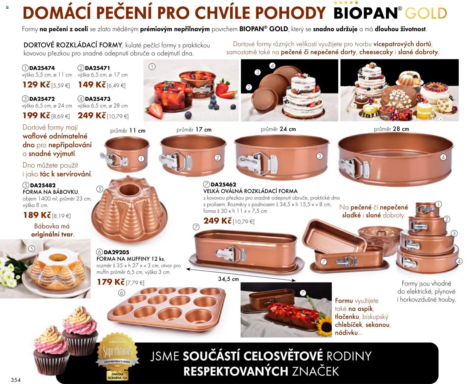 Nové Dedra akcie – leták je platný od 01.09.2026 | Strana: 54 | Produkty: Muffiny