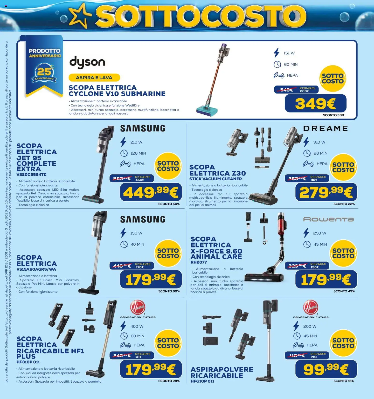 Volantino Euronics del 03/07/2026 | Pagina: 31