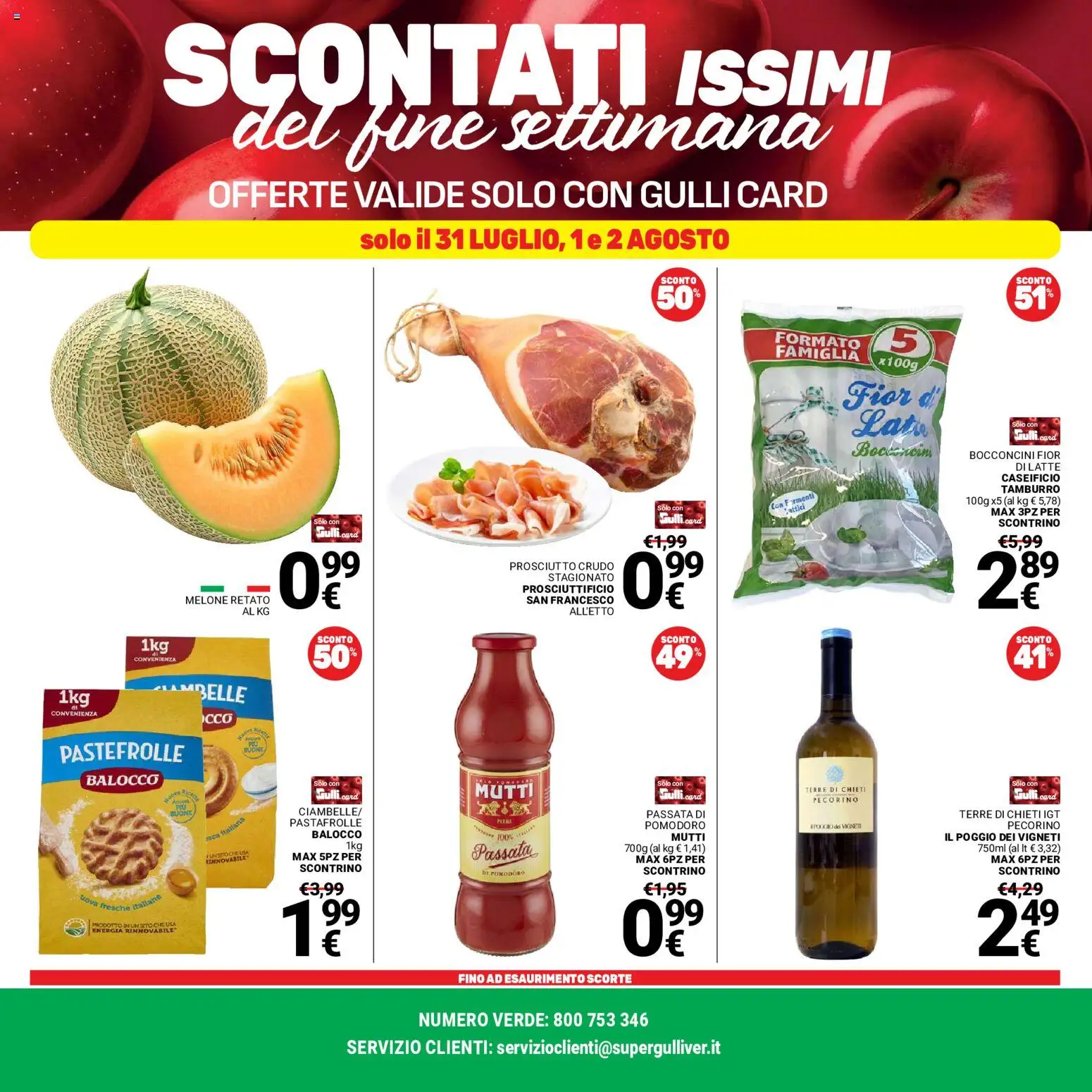 Volantino Gulliver del 28/07/2026 | Pagina: 39