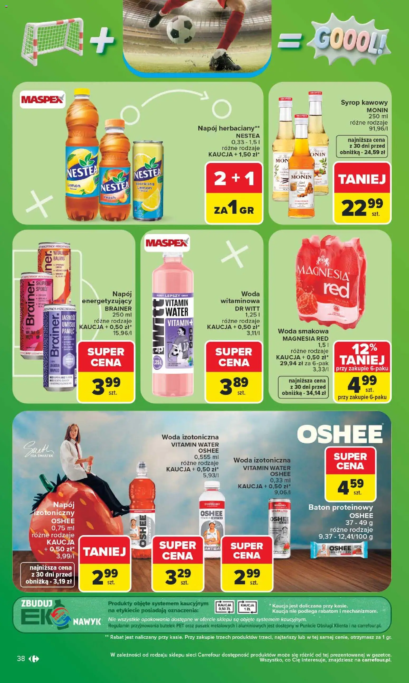 Carrefour gazetka od 29.06.2026 | Strona: 40 | Produkty: Mango, Syrop, Malina, Woda