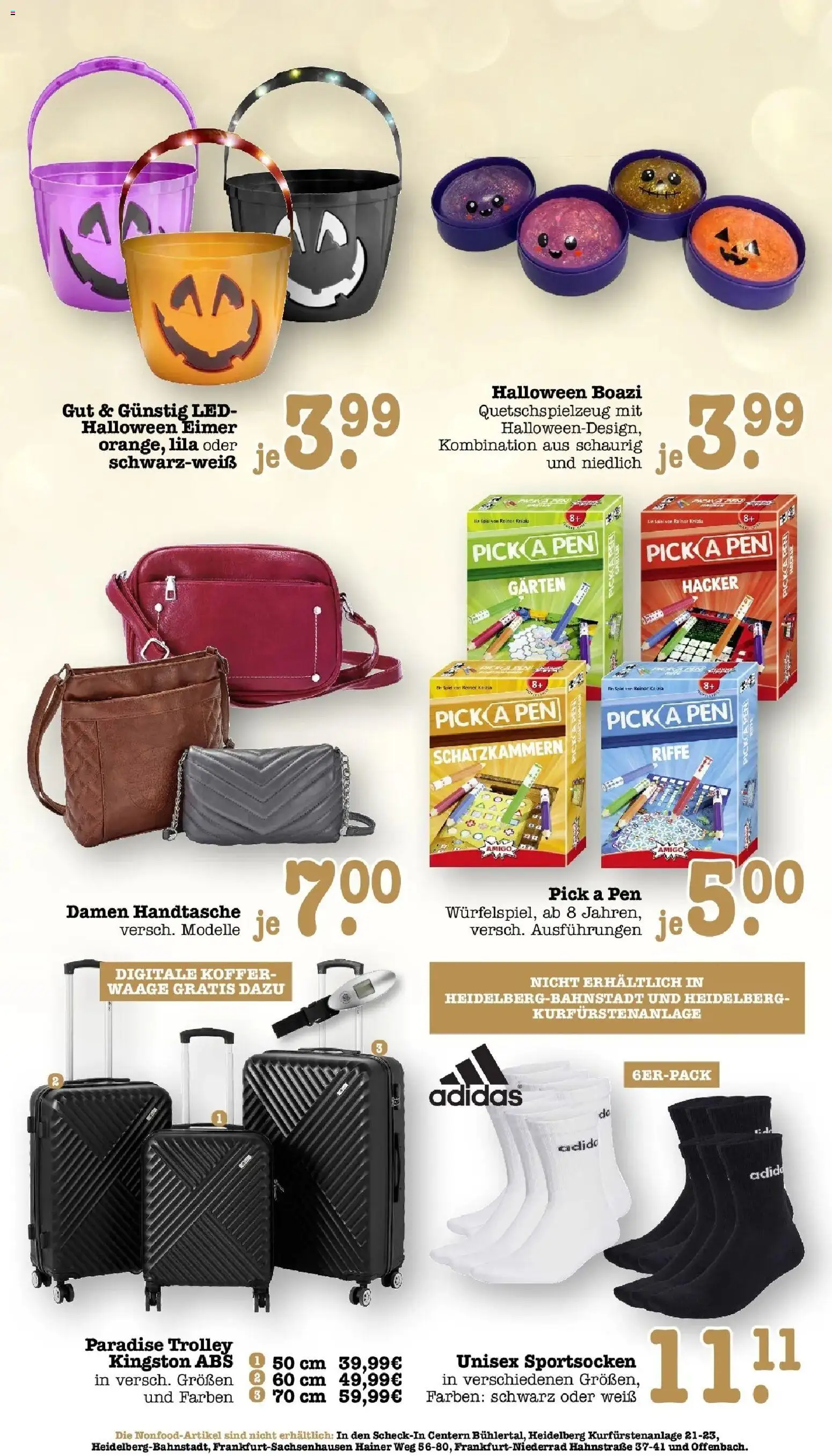 Edeka Prospekt Wörth Am Rhein (ab 12.10.2026) » Angebote Online | Seite: 62 | Produkte: Spiel, Handtasche, Koffer