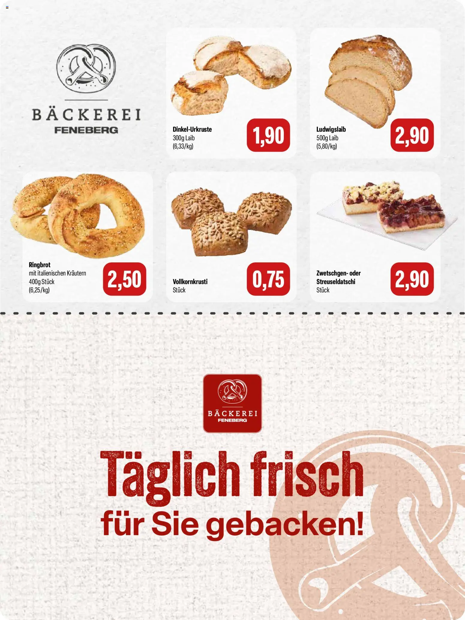 Feneberg Angebote – gültig ab 23.07.2026 | Seite: 5 | Produkte: Bäckerei, Zwetschgen
