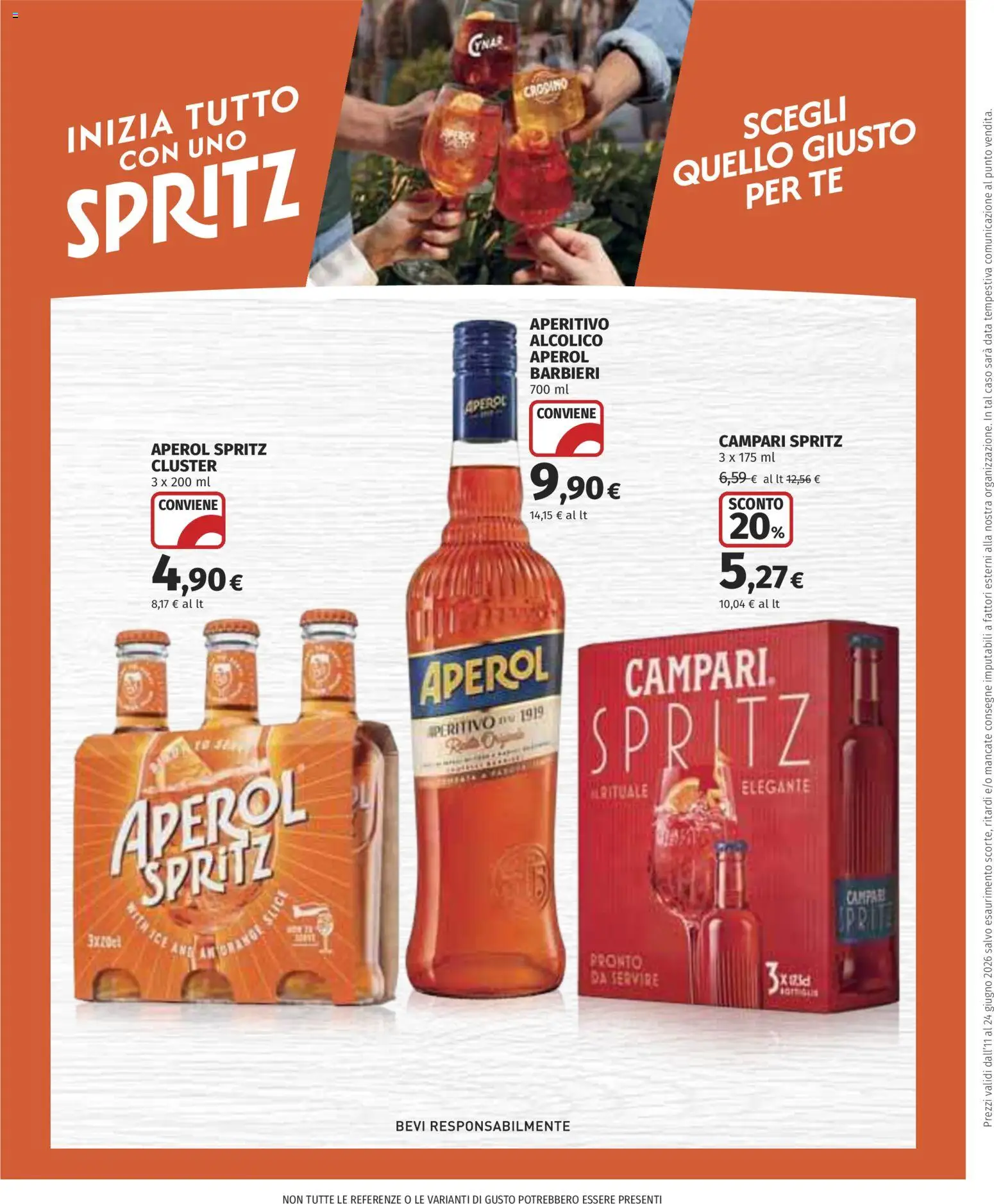 Volantino COOP del 11.06.2026 | Pagina: 26 | Prodotti: Tè, Data, Aperol, Aperitivo