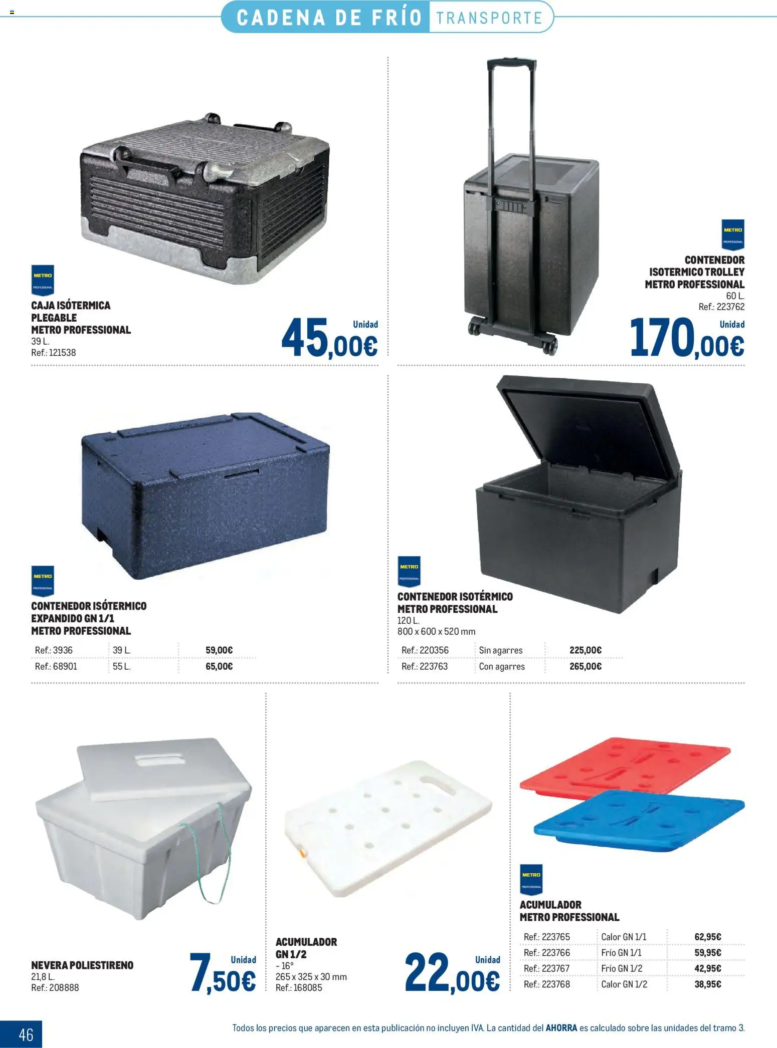 Makro Congelados Sur │ válido desde el 04.05.2026 | Página: 46 | Productos: Nevera, Caja
