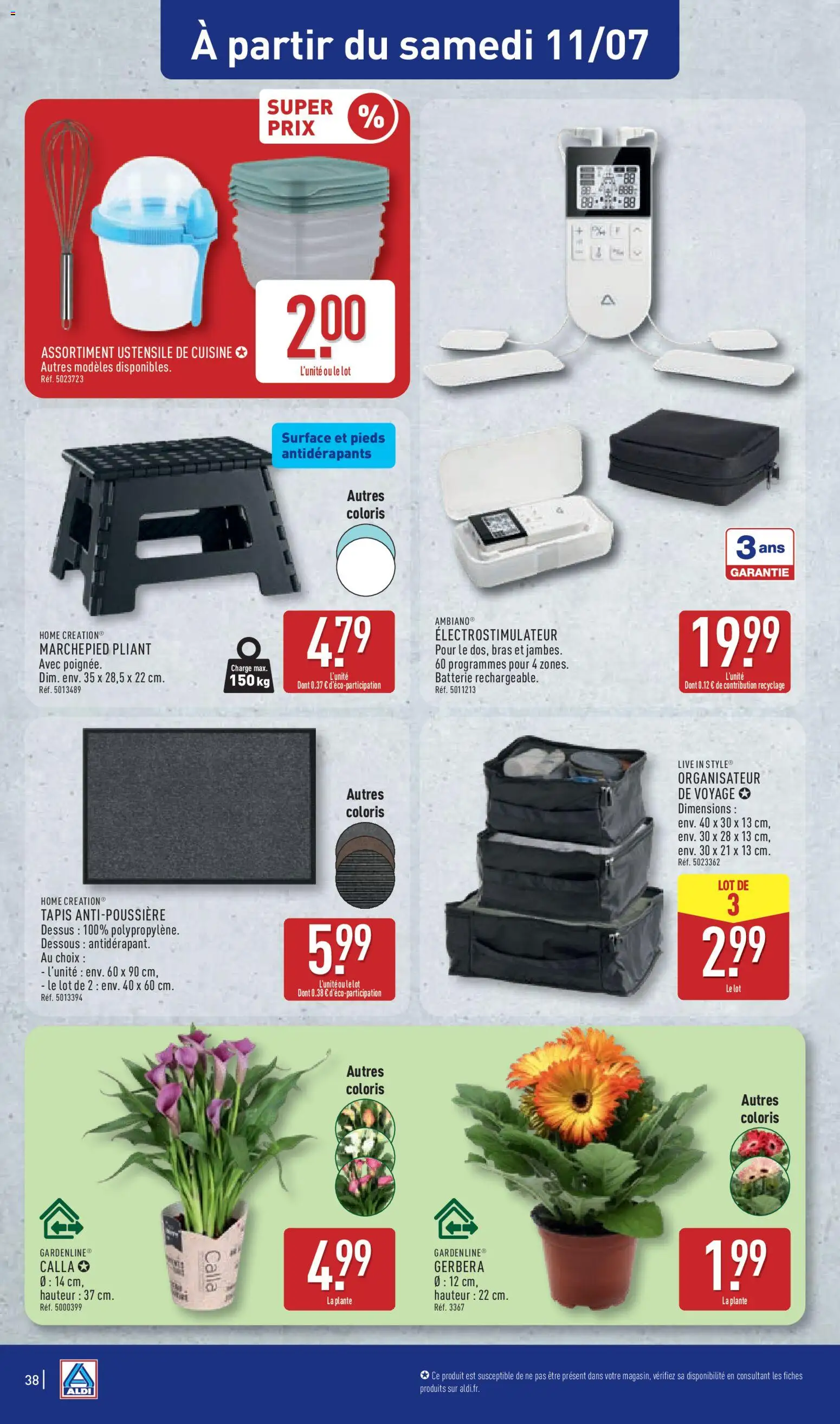 {H1} | Page: 40 | Produits: Batterie, Tapis, Home Creation