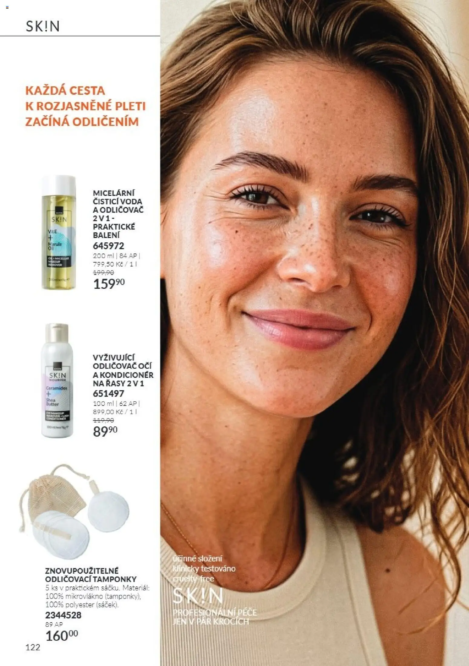 Avon Katalog 10/2026 od 01.10.2026 | Strana: 122 | Produkty: Voda, Kondicionér, Odličovač očí