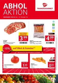 Transgourmet Abhol Aktion ab 26.10.2026 gültig