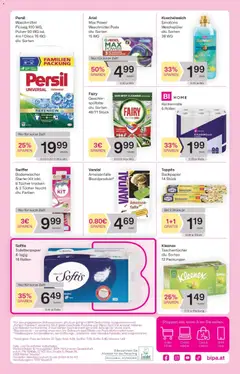 Bipa Linz, Wien, Güssing ab 30.04.2026 gültig | Seite: 12 | Produkte: Weichspüler, Waschmittel