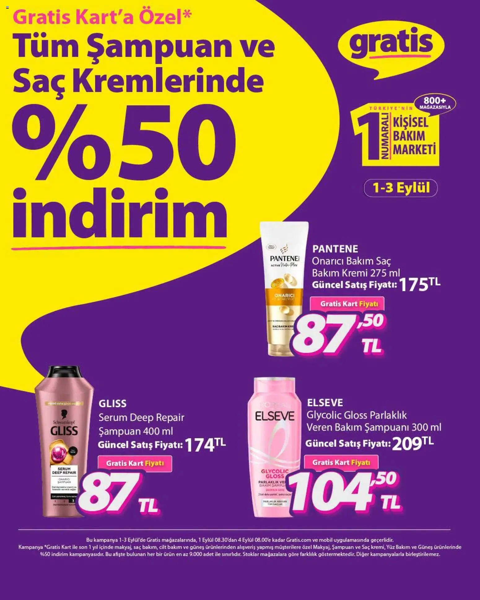 Gratis Katalog - 01 Eylül 2026 tarihinden itibaren geçerlidir | Sayfa: 3 | Ürünler: Şampuan