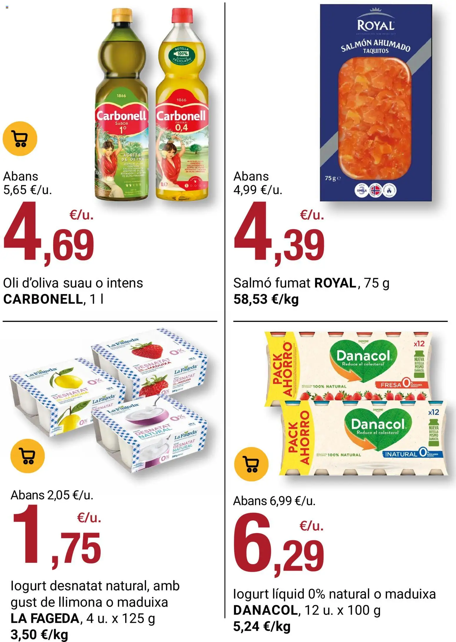Bonpreu folleto │ válido desde el 05.05.2026 | Página: 66 | Productos: Aceite, Aceite de oliva, Salmón ahumado