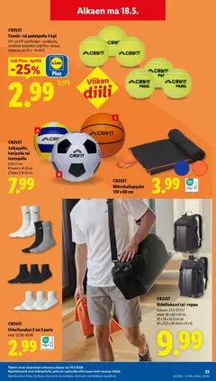 Lidl-mainoslehti voimassa 13.05.2026 alkaen | Sivu: 29