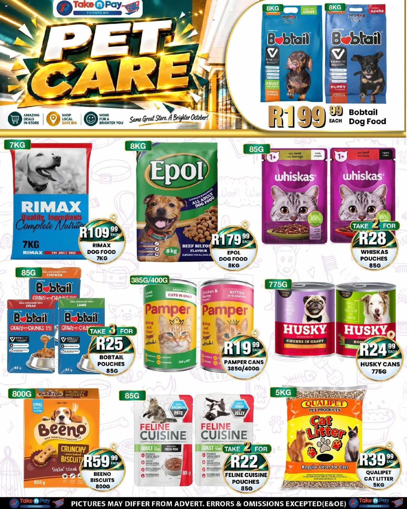 New Take n Pay catalogue – valid from 05/10/2026 | Page: 33 | Products: Oven, Biscuits, Fish, Gravy