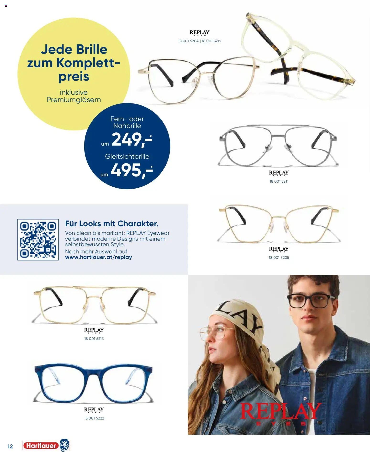 Hartlauer Gleitsichtbrille? Vergleichen zahlt sich aus! gültig ab 01.09.2026 | Seite: 12 | Produkte: Brille