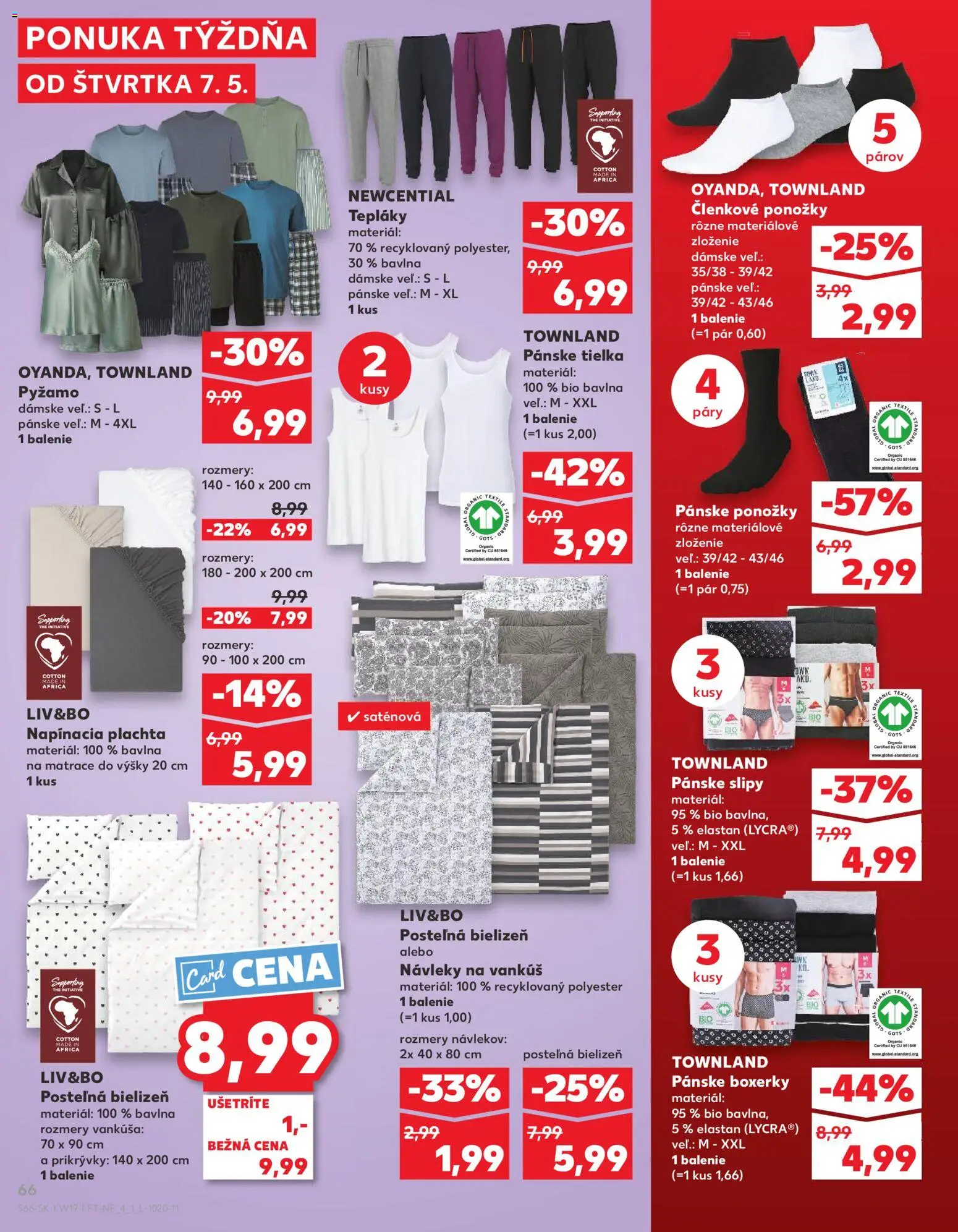 Kaufland SK akciós ujság - amely érvényes a következő dátumtól: 07.05.2026 | Oldal: 66