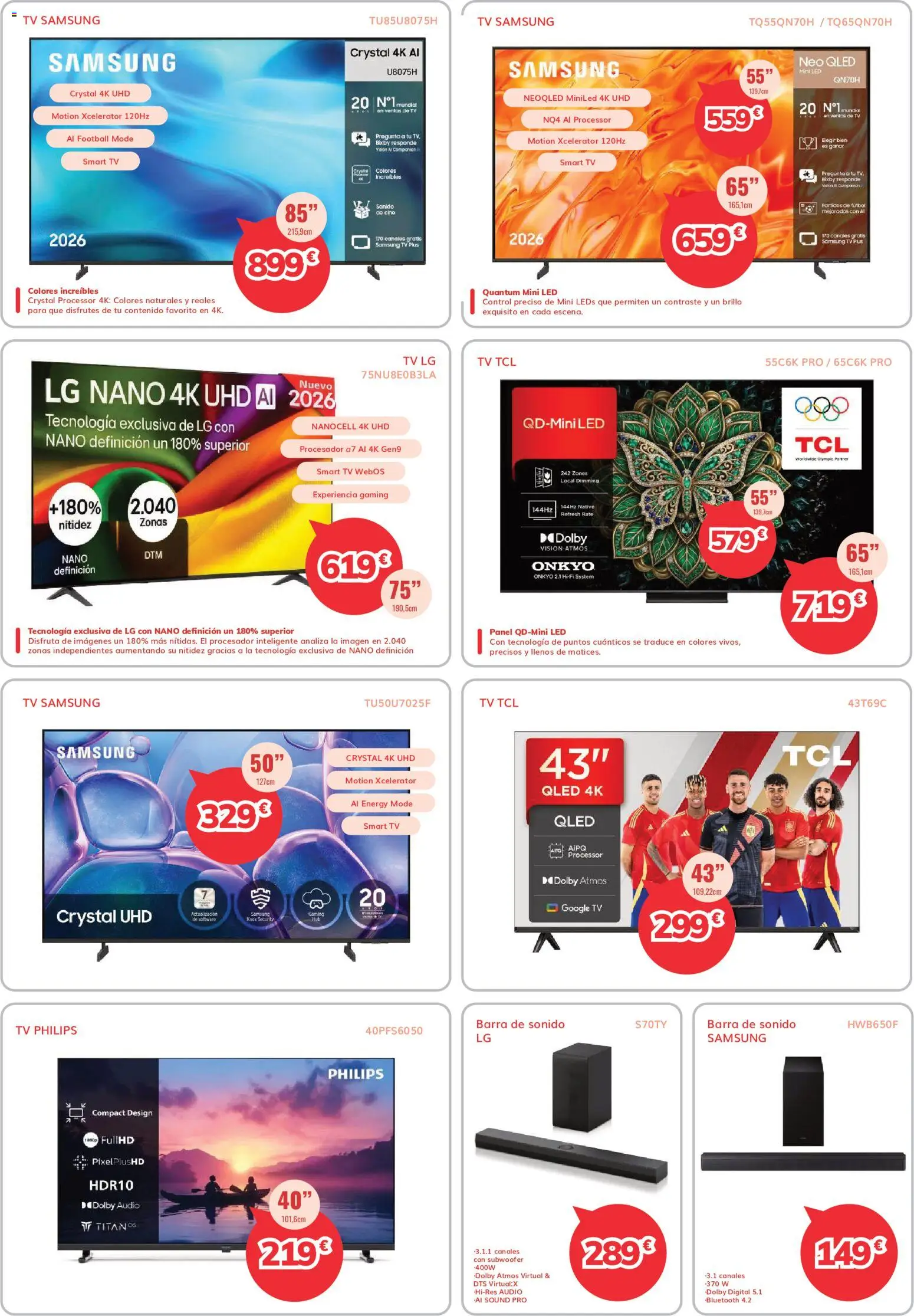 Mi Electro folleto │ válido desde el 01/09/2026 | Página: 6 | Productos: Barra de sonido, Audio