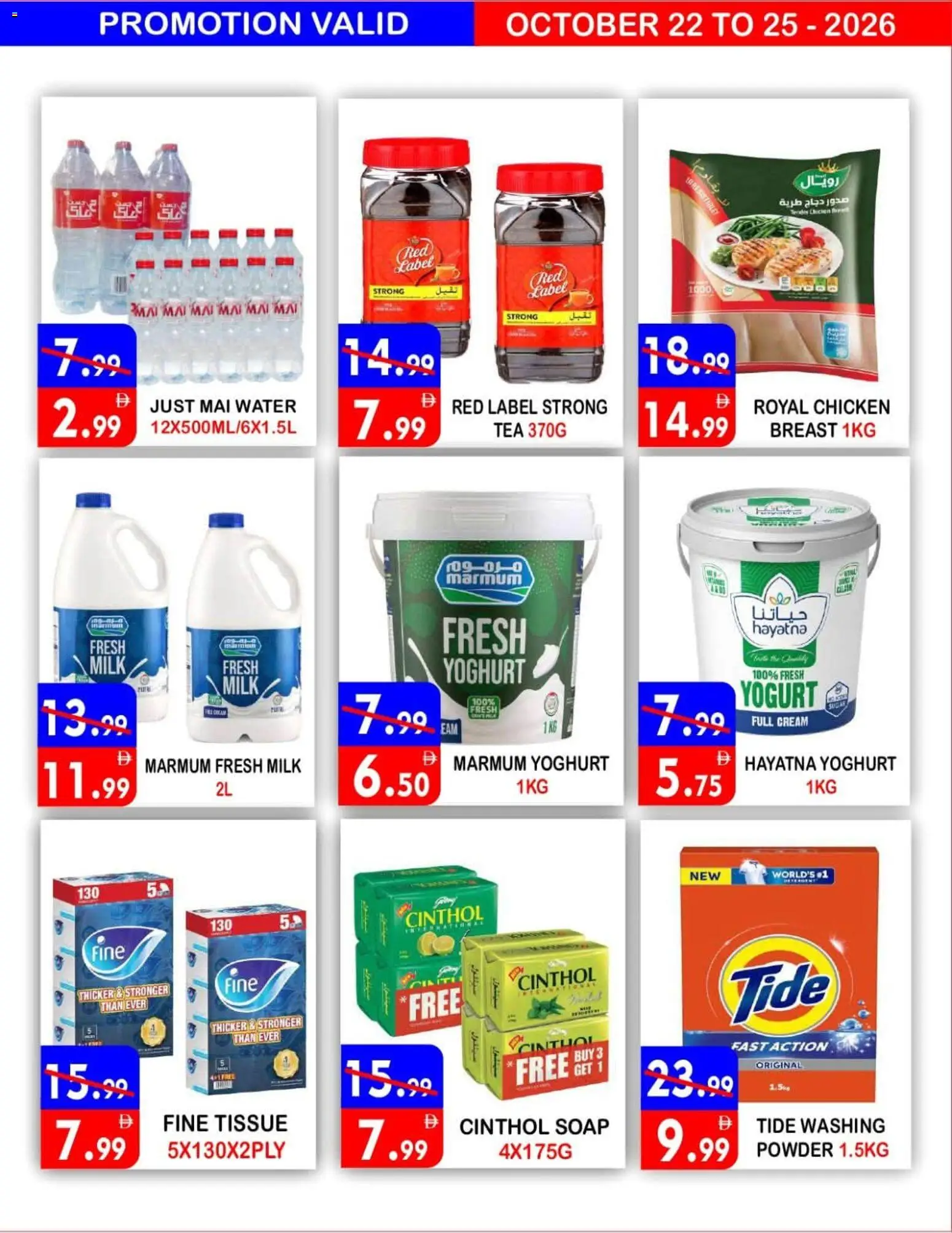 {H1} | Page: 2 | Products: Chicken, Cream, Powder, Water