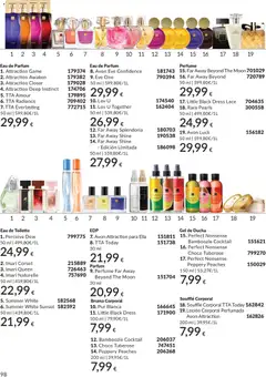 Vista previa Catálogo AVON campaña 6 válido desde el 01.06.2026 | Página: 98 | Productos: Gel de ducha, Loción corporal, Eau de parfum, Ducha