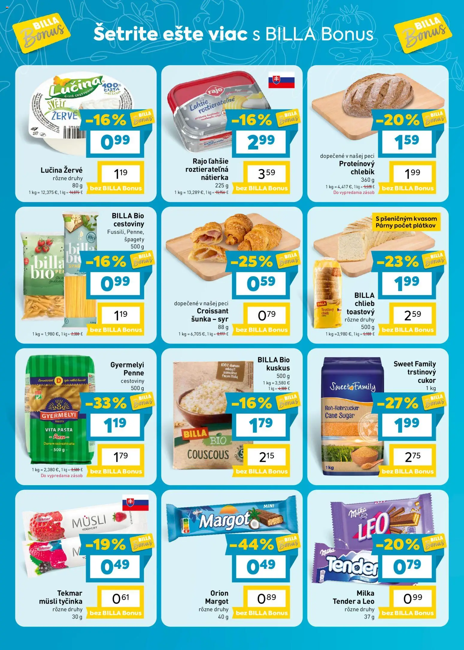 Nové Billa akcie – leták je platný od 09.09.2026 | Strana: 4