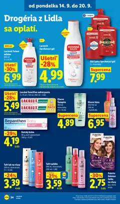 Lidl leták platný od 14.09.2026 | Strana: 46 | Produkty: Mlieko, Telové mlieko, Krém, Med