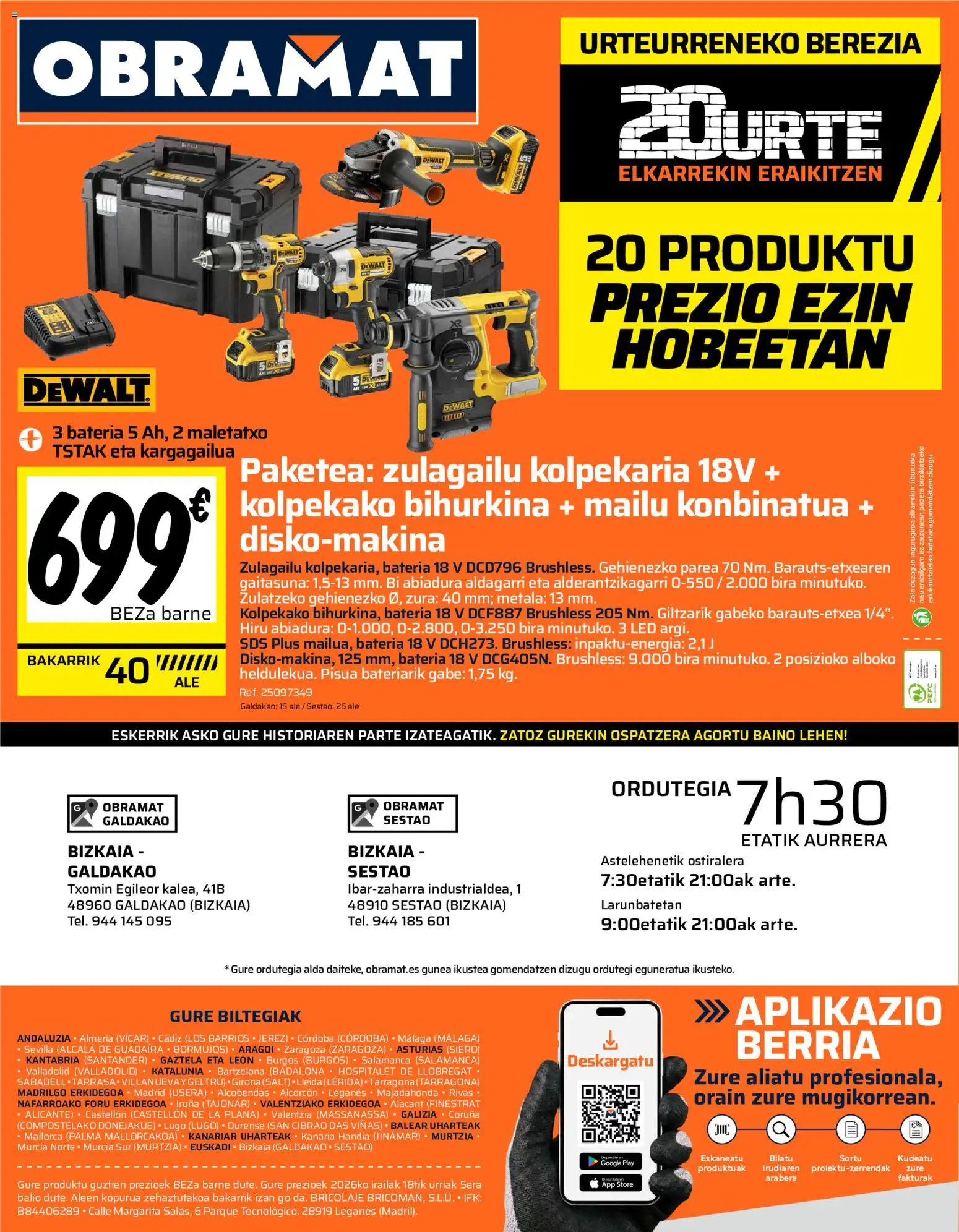 Obramat - Galdakao │ válido desde el 18/09/2026 | Página: 8 | Productos: Batería