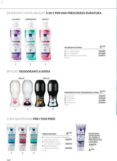 Anteprima del volantino Avon catalogo - campagna 10/2026 valido a partire dal 01/10/2026 | Pagina: 160 | Prodotti: Crema, Maschera, Deodorante, Ammorbidente