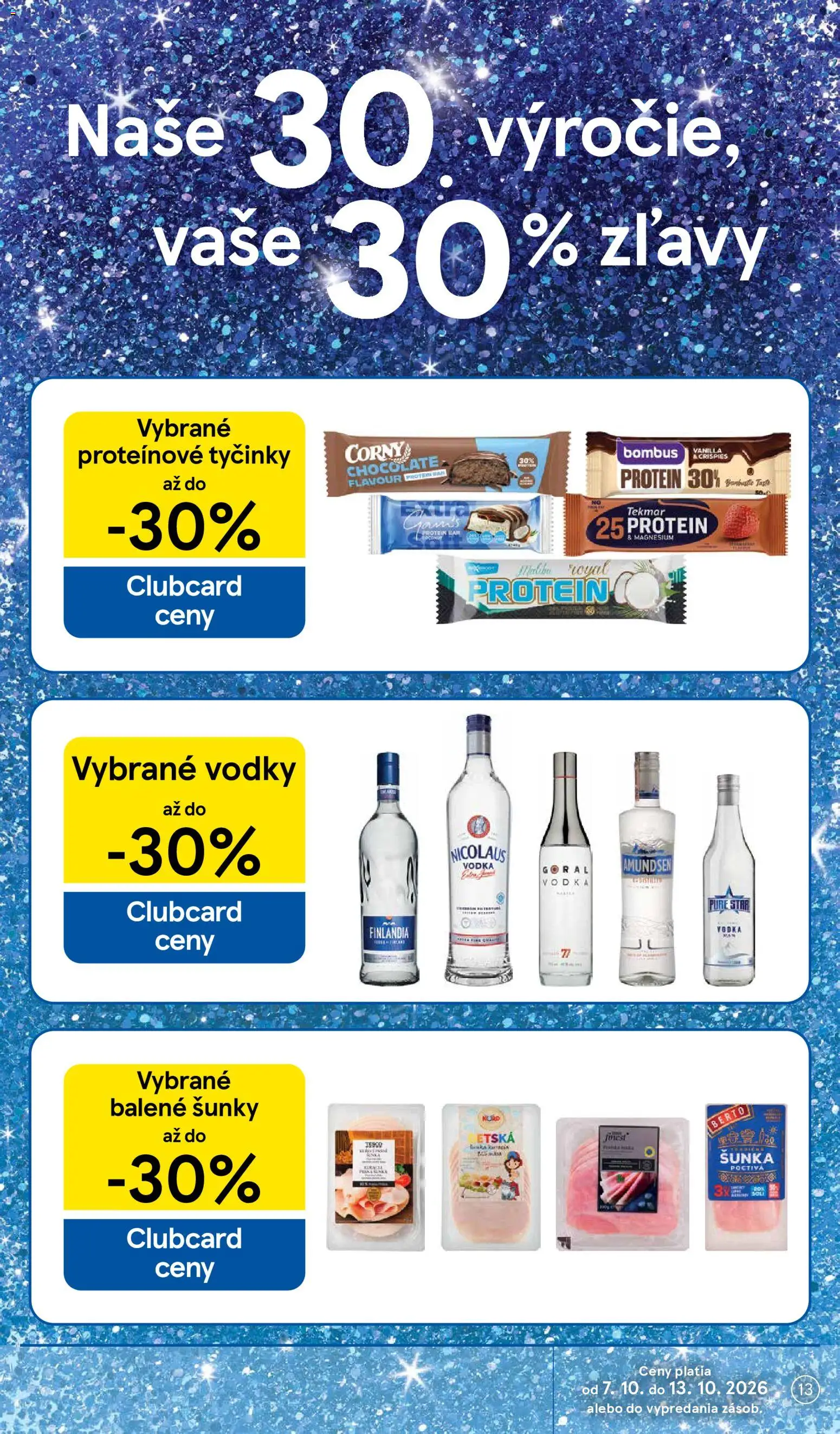 Nové Tesco akcie – leták je platný od 07.10.2026 | Strana: 13