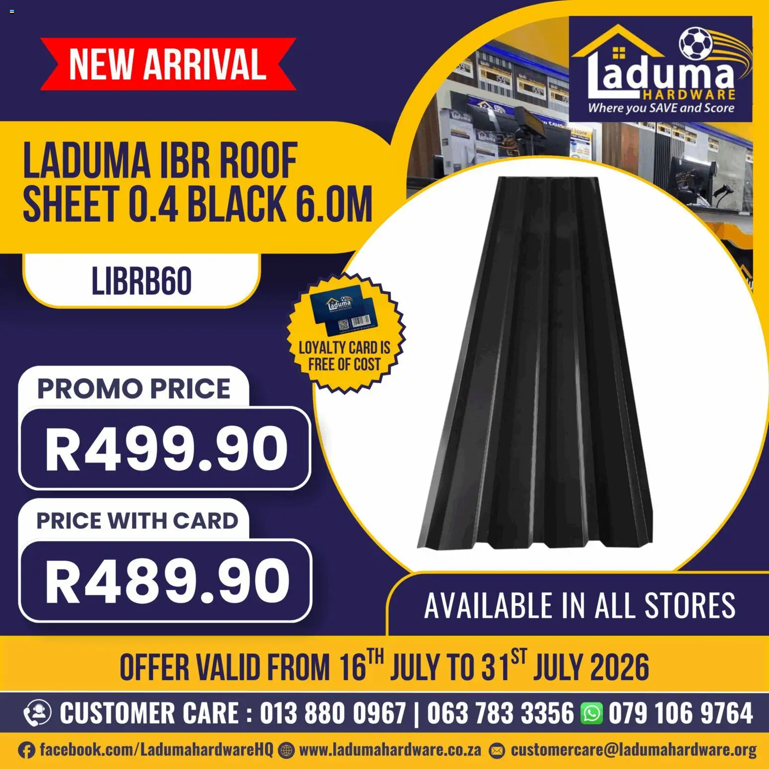 New Laduma Hardware catalogue – valid from 16/07/2026 | Page: 1