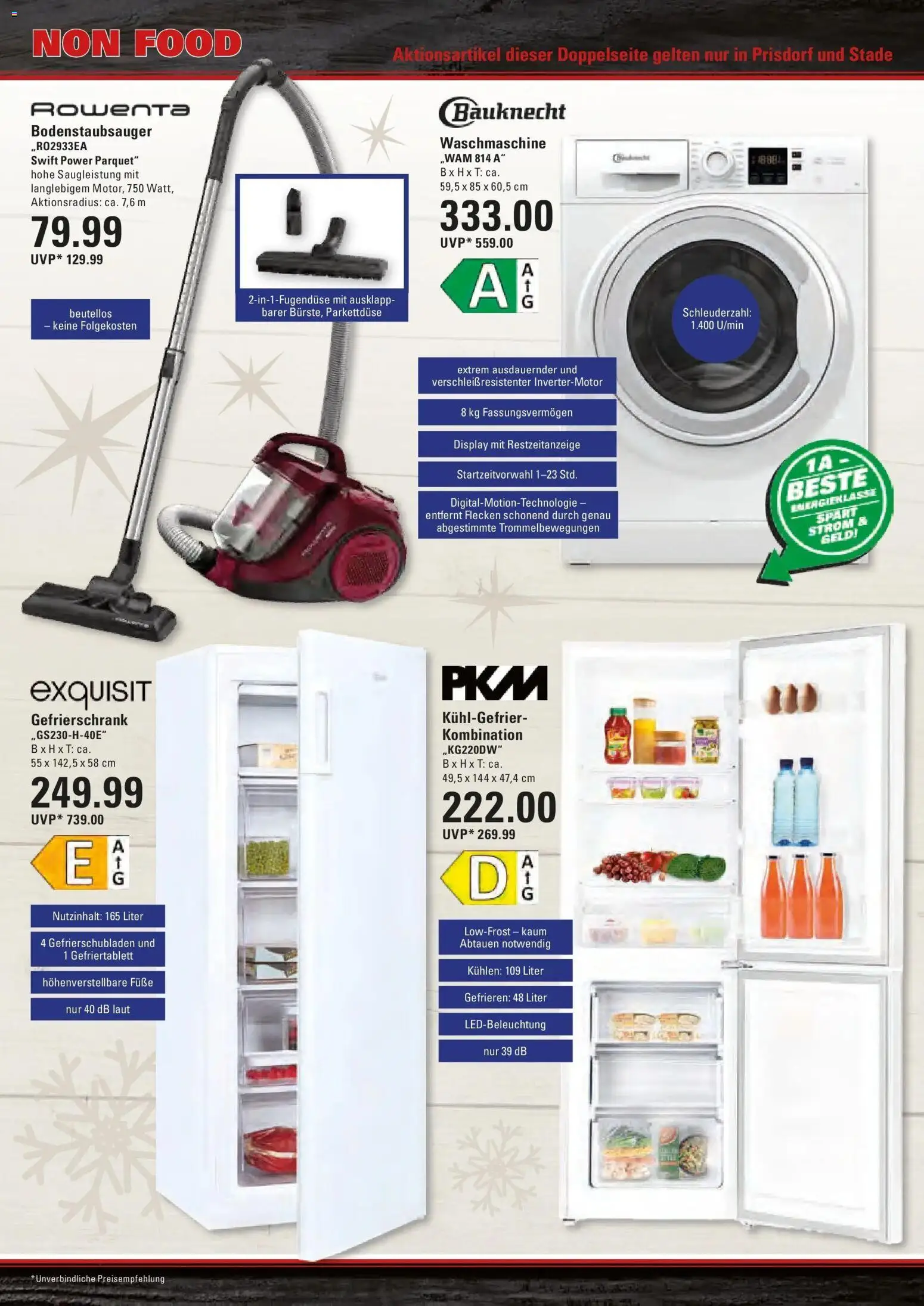 Edeka prospekt Stade	 – gültig ab 10.05.2026 | Seite: 21 | Produkte: Gefrierschrank, Waschmaschine